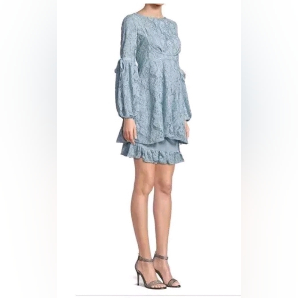 Free People Rubi lace dress - M Seafoam